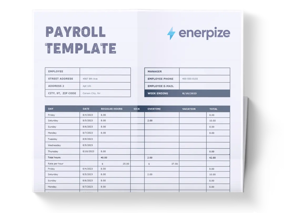 Payroll Template