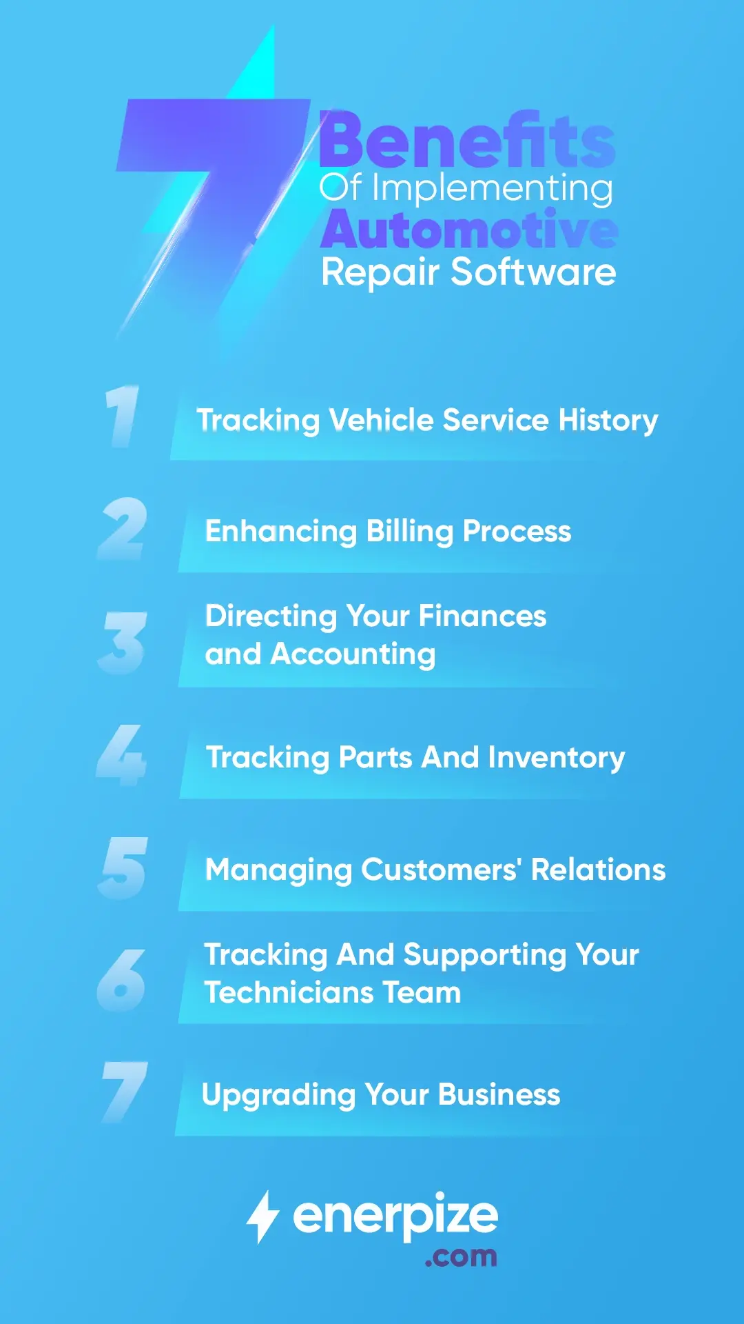 7 benefits of automotive repair software