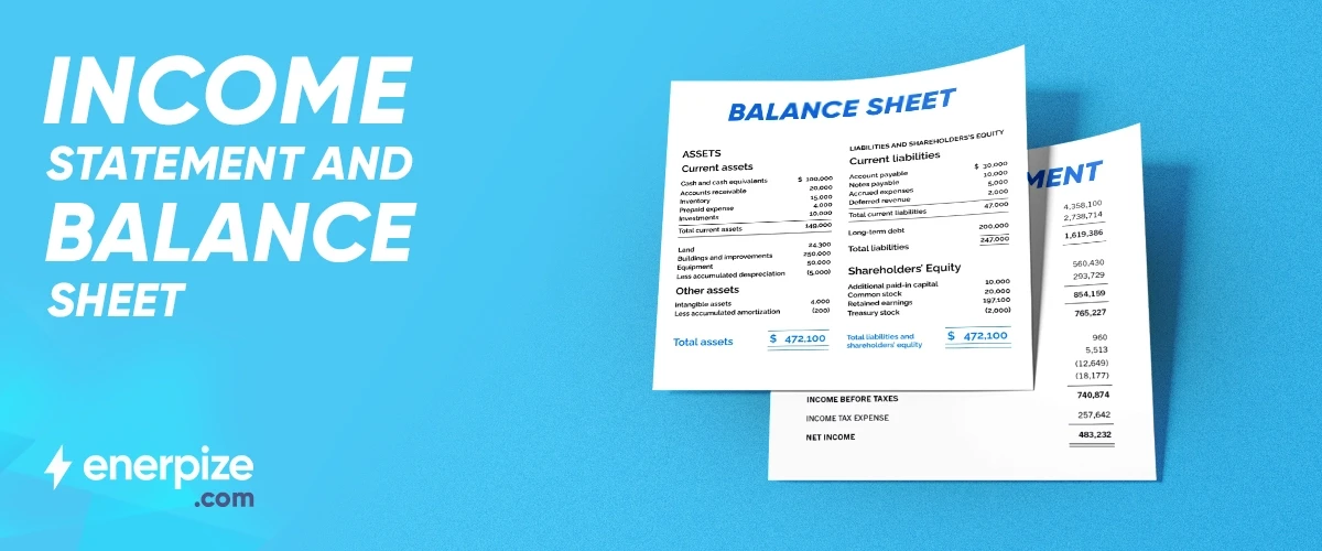 income statement vs balance sheet