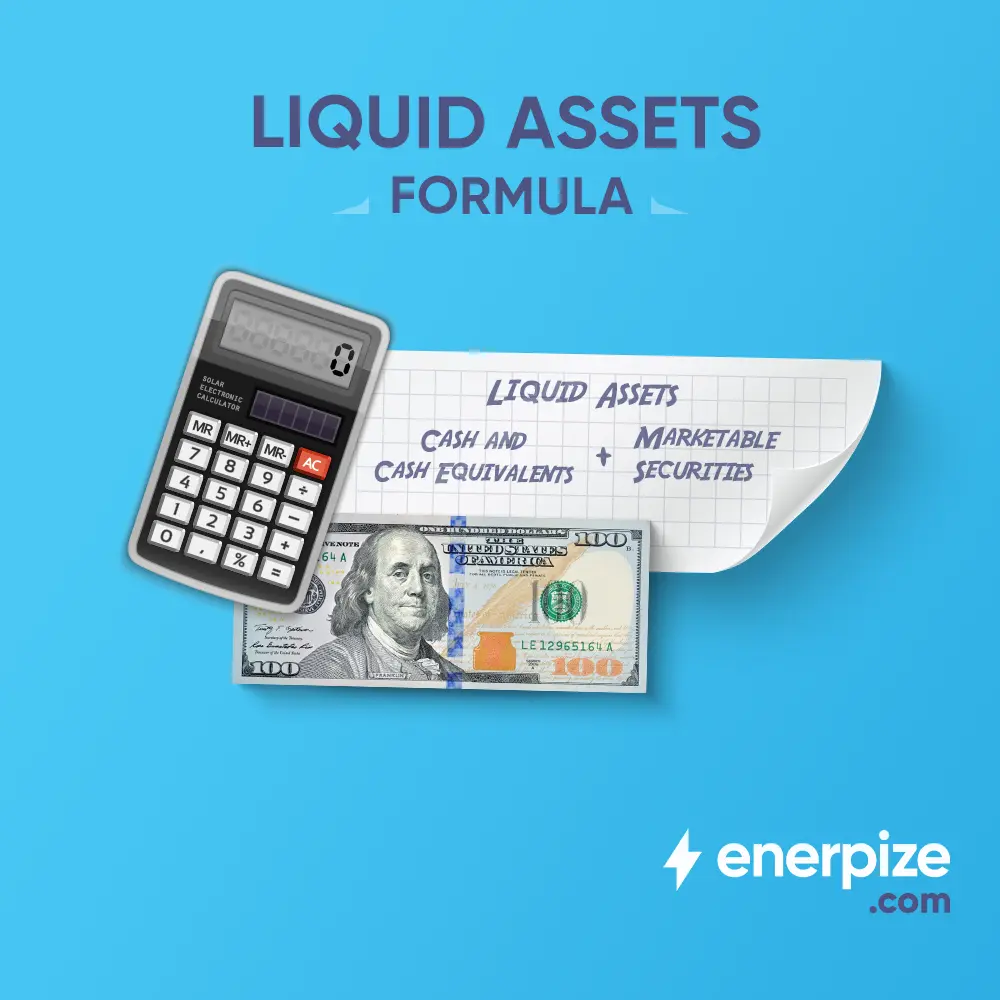 liquid assets formula